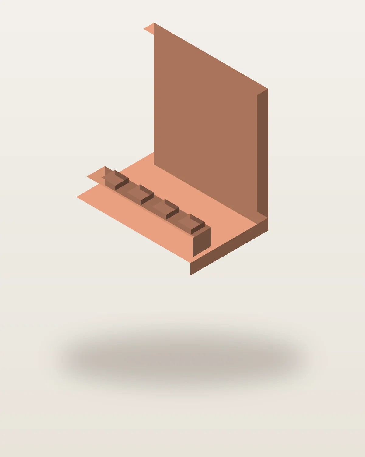 Soporte de pared para inversor + organizador de cables