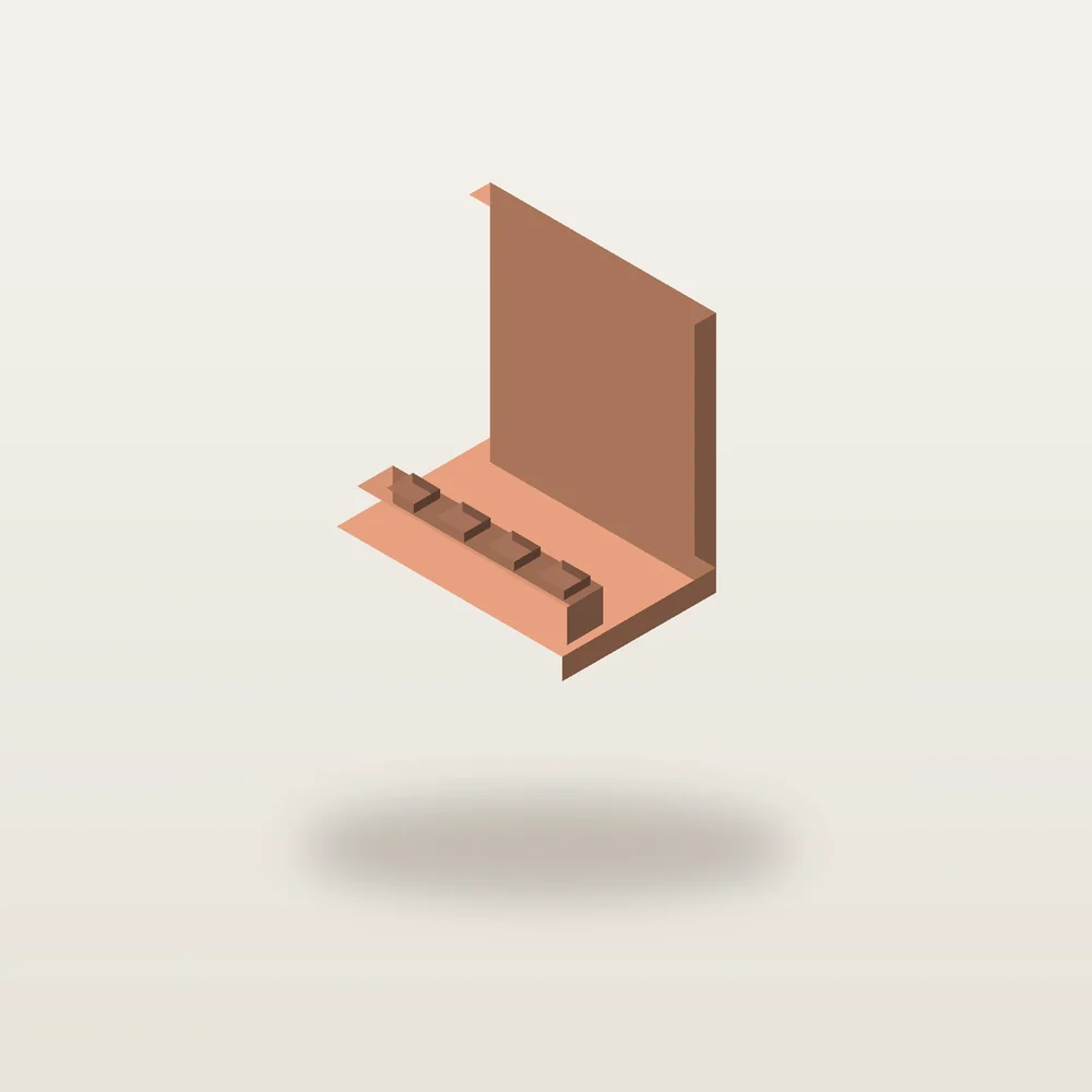 Soporte de pared para inversor con organizador de cables